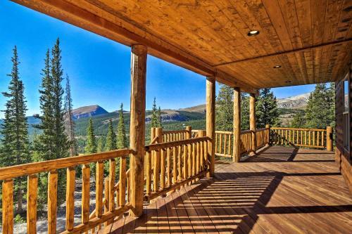 Grand Fairplay Cabin With Deck And Mountain Views
