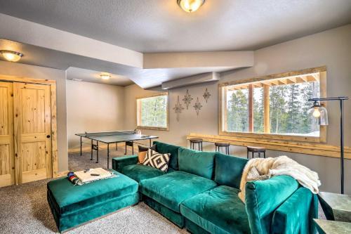 Mountainside Fairplay Cabin With Game Room And Sauna!