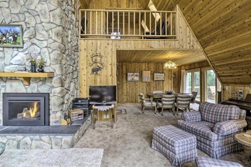 Cozy Fairplay A-frame Cabin With Fire Pit And Loft