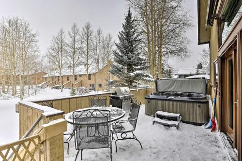 Townhome With Hot Tub, 10 Mi To Breckenridge!