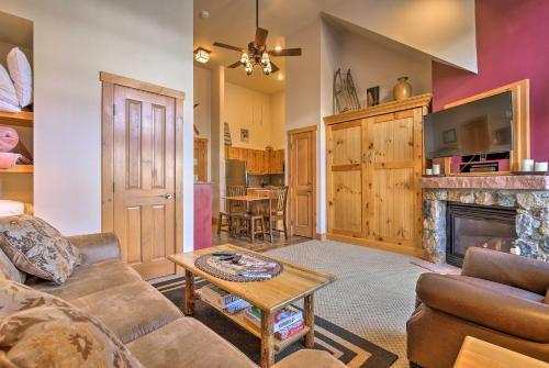 Apartamento Keystone Village Slopeside Studio With Hot Tub Access