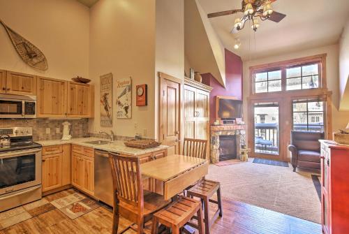 Apartamento Keystone Village Slopeside Studio With Hot Tub Access
