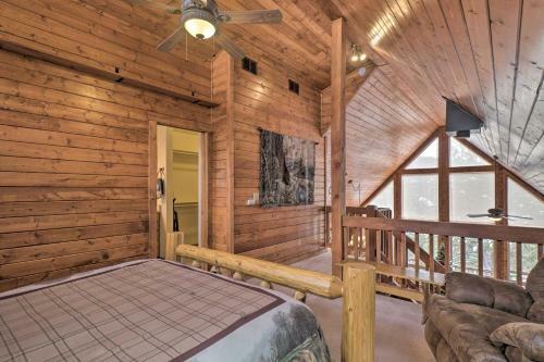 Secluded Hilltop Hideaway With Deck And Mountain Views!