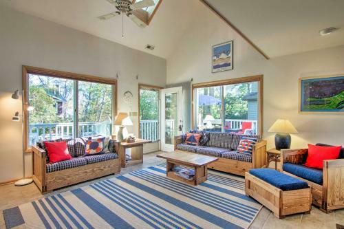Home With Wetland Views- Walk To Bethany Beach!