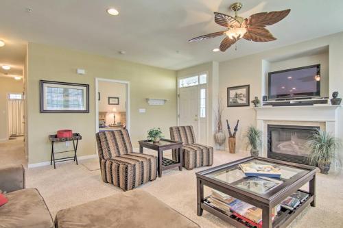 Villa Vivid And Sunny Escape - 4 Mi To Bethany Beach!