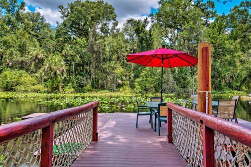 Apartamento Waterfront Bungalow Studio On Rock Springs River!