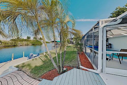 New Listing! Home On Canal: Gulf-access Dock, Pool Home