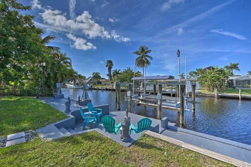 Sun-soaked Canalside Villa With Pool, Game Room