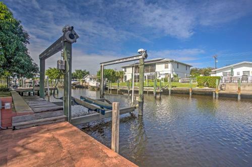 Tropical Cape Coral Home With Private Dock On Canal!