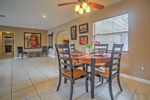 Tropical Cape Coral Home With Private Dock On Canal!