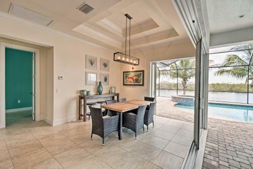 Luxury Waterfront Cape Coral Home With Pool!