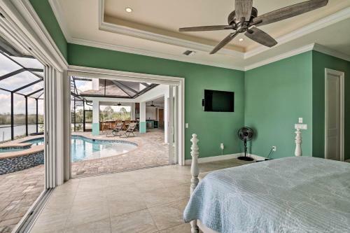 Luxury Waterfront Cape Coral Home With Pool!