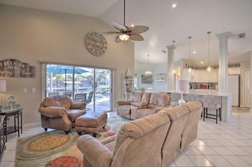 Coral Sunrise Waterfront Retreat With Pool And Patio!