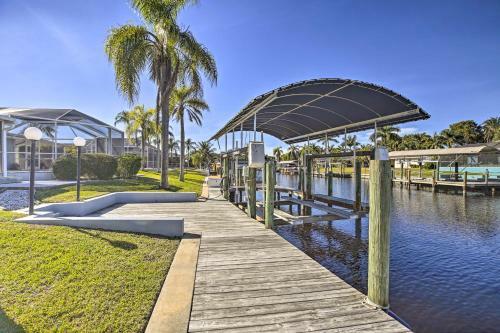 Canalfront Cape Coral Home With Dock And Bbq!