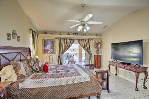 Luxury Cape Coral Home With Pool And Canal Views