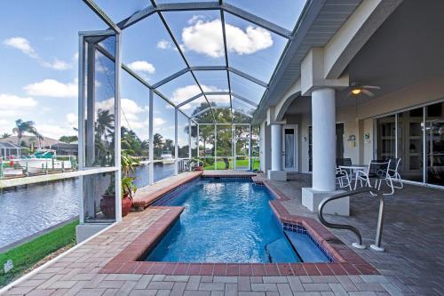 Cape Coral Canalfront Home With Pool, Lanai And Dock!