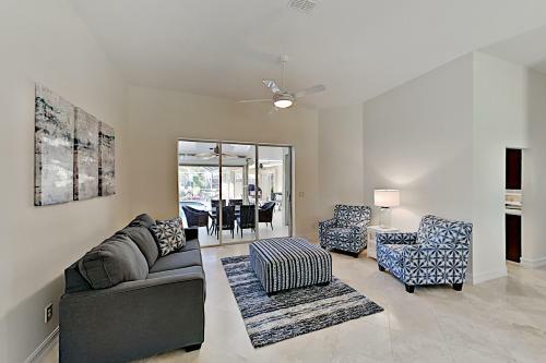 Canal-front Retreat With Boat Dock & Screened Pool Home