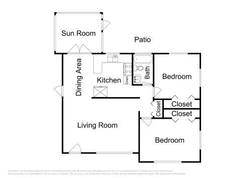 New Listing! Peacock Place 2br 1ba, Sleeps 4 Home