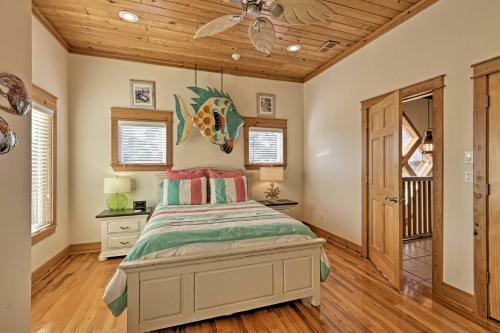 Riverfront Carrabelle Home With Patio And Private Dock