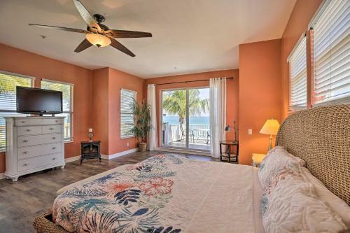 Oceanfront Island Escape With Golf Cart And Decks