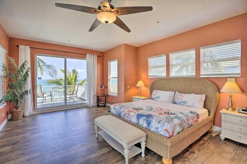 Oceanfront Island Escape With Golf Cart And Decks