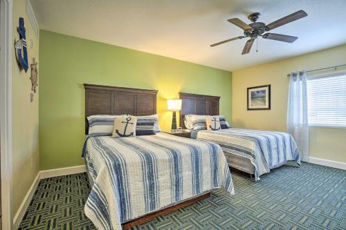 Apartamento Waterfront Condo With Water Park, Walk To Beach