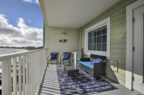 Apartamento Waterfront Condo With Water Park, Walk To Beach