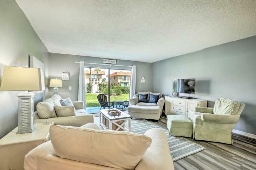 Townhome On St Augustine Beach With Pool And Patio!