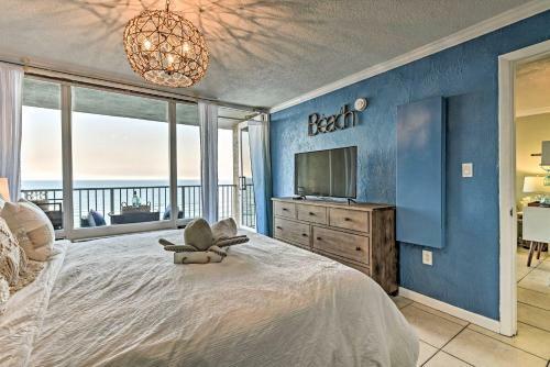 Apartamento Top-floor Beach Condo With 2 Oceanfront Balconies!
