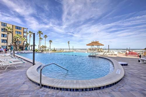 Apartamento Oceanfront Resort Condo Steps To Daytona Beach!