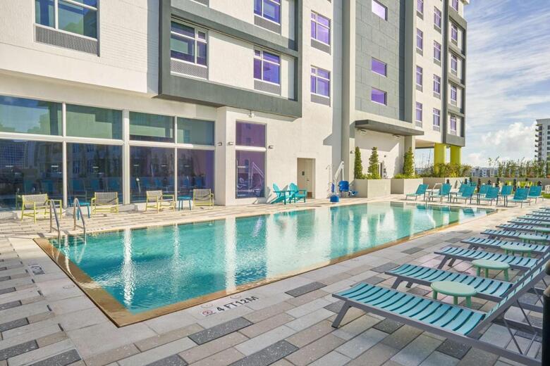 Hotel Home2 Suites By Hilton Ft. Lauderdale Downtown, Fl