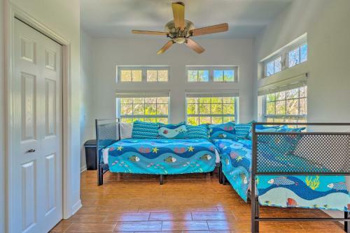 Tropical Canalfront Escape With Decks And Dock!