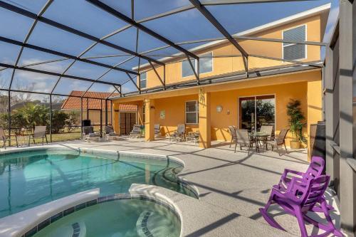 Kissimmee Villa Sleeps 10 Pool Air Con Wifi