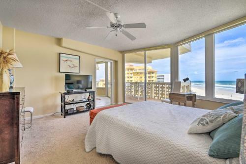 Apartamento Oceanfront Resort Condo, Walk To Flagler Ave!