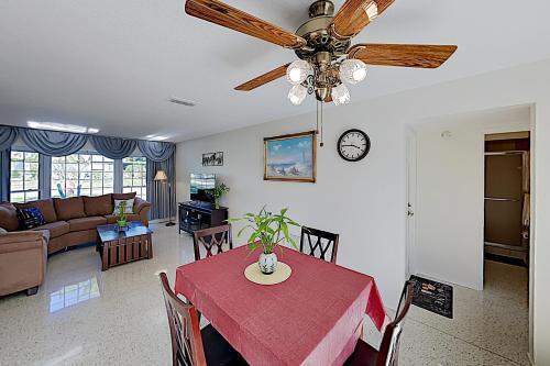 New Listing! Canal-front Escape With Private Yard Home