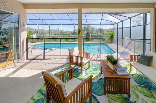 Bright And Sunny Riverview Oasis With Pool And Pond