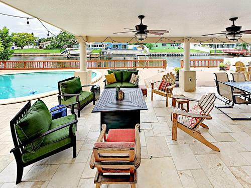 New Listing! Upscale Canal Home With Pool & Dock Home