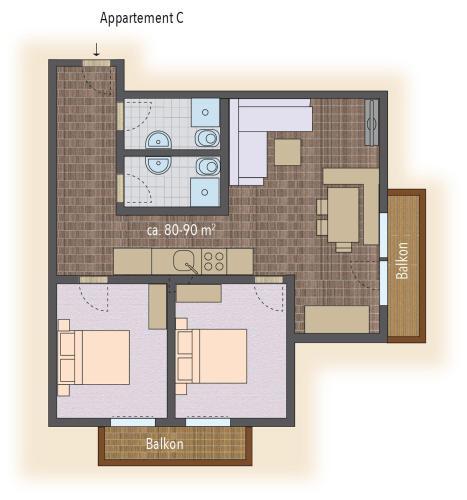 Apartamento Appartements Salzburgerhof