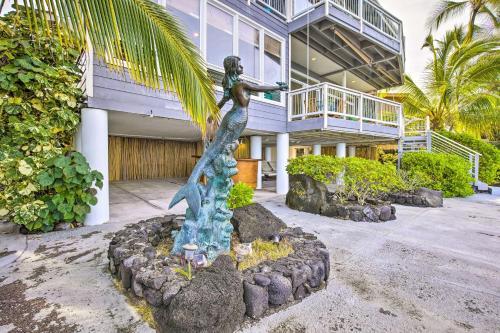 Mermaid Manor Idyllic Oceanfront Kona Escape