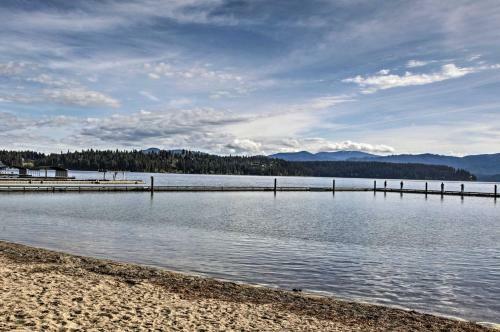 Hillside Home With Dock, 10 Min To Coeur Dalene