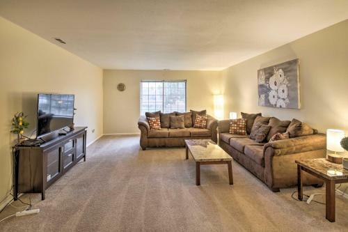 Apartamento Indy Condo With Office Less Than 3 Mi To Broad Ripple!