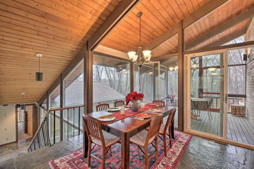 Unique Plymouth Home With Stunning Views And Deck!
