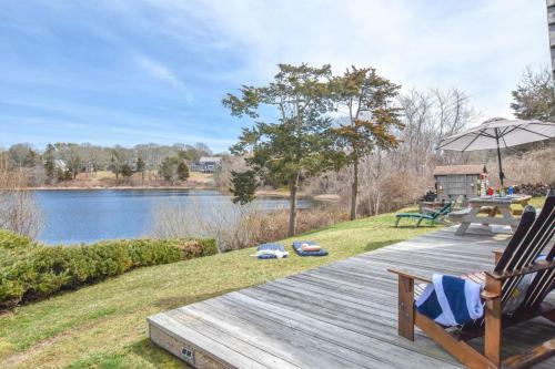 544 Dream Waterfront A Frame In East Orleans With Direct Water Access And Private Yard True Cape Cod Oasis