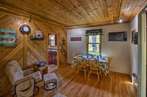 Rustic Cloquet Home With 3-season Porch And Fire Pit