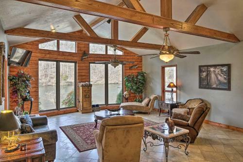 Waterfront Retreat With Boat Dock And Game Room!