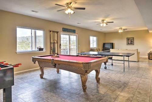 Lakefront Kimberling City Home With Game Room And Dock