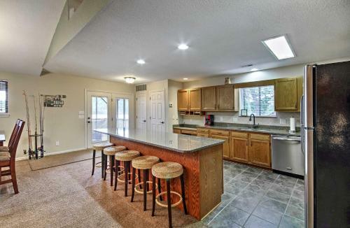 Lakefront Sunrise Beach Home With Dock And Water Slide!