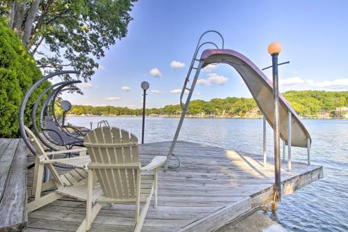 Waterfront Sunrise Beach Home With Hot Tub And Dock