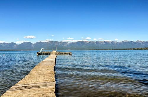 Polson Home On Flathead Lake With Pvt Dock And Mtn Views!