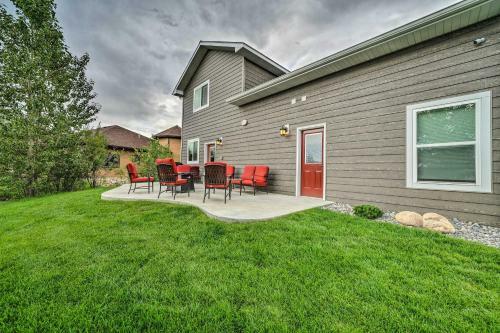 Modern Home On Golf Course With Game Room And Fireplace
